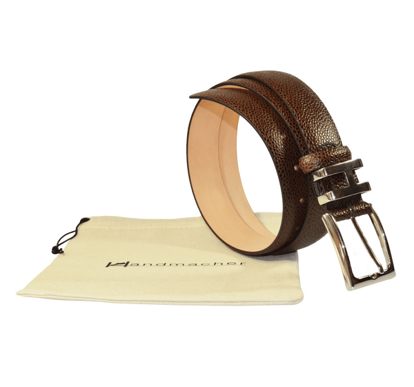 Ledergürtel Kalbleder Handmacher Sohn