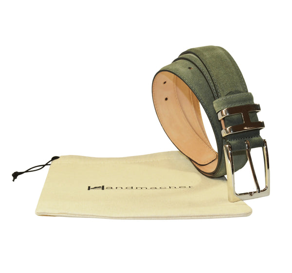 Ledergürtel Wildleder Handmacher Sohn