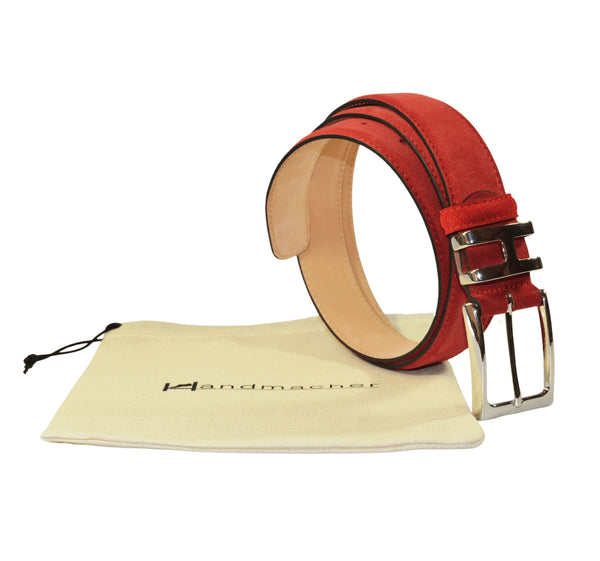 Ledergürtel Wildleder Handmacher Sohn