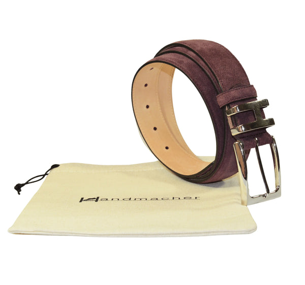 Ledergürtel Wildleder Handmacher Sohn