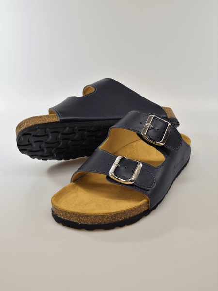 Hausschuhe Marine Handmacher Sohn