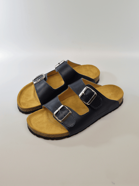 Hausschuhe Marine Handmacher Sohn