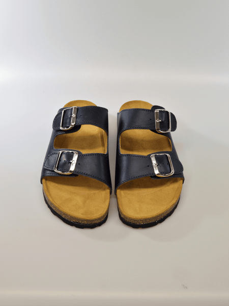 Hausschuhe Marine Handmacher Sohn