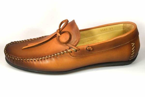 Mokassins Cognac Handmacher Sohn