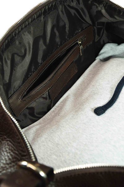 Reisetasche Weekender Büffelleder Braun Handmacher Sohn